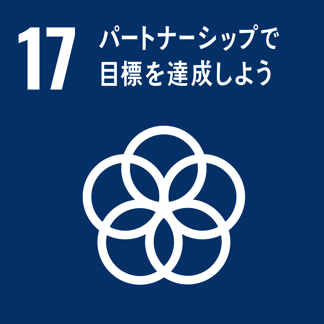 SDGs 目標17「パートナーシップで目標を達成しよう」