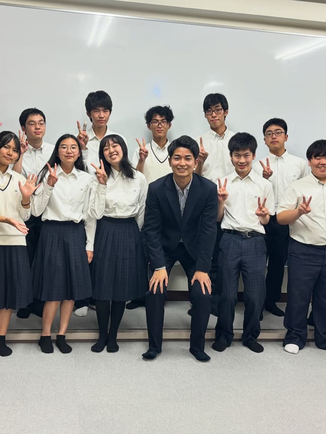 愛知県・東海樟風高校にて講演 写真10