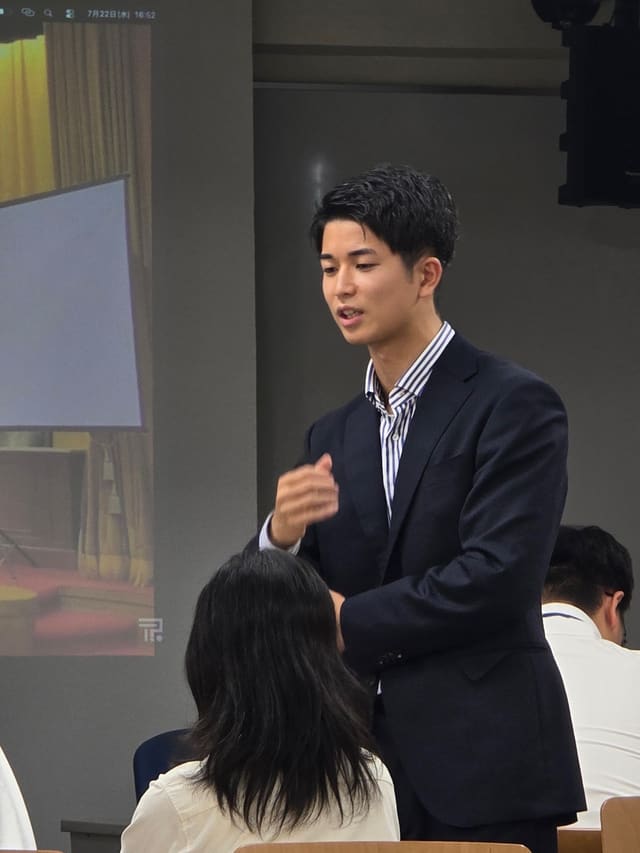愛知県・東海樟風高校にて講演 写真6